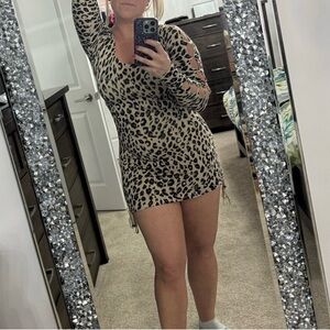 Guess Animal Print Dress - Women’s Small